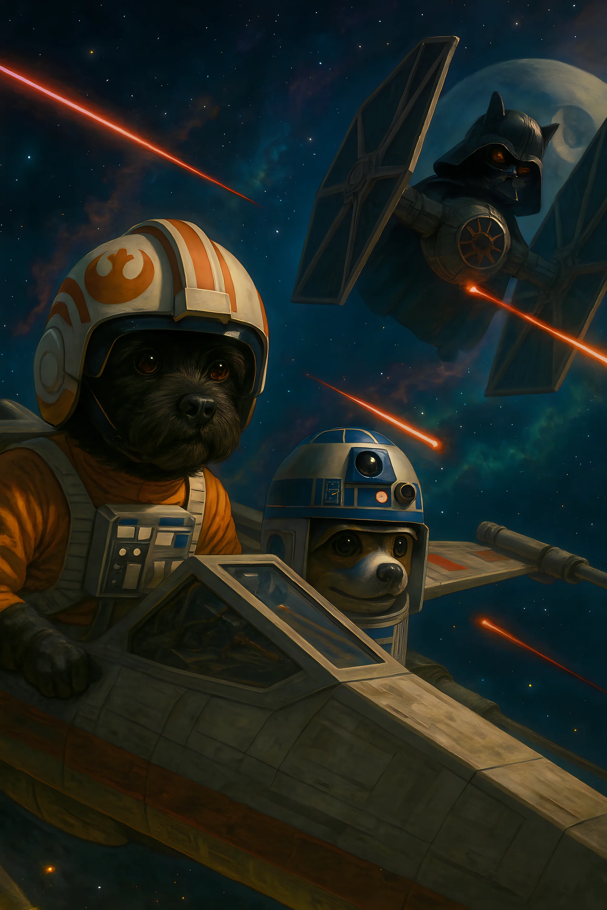 Cooper and Binx Star Wars adventure