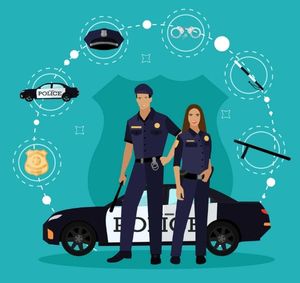 Create online training simulations for law enforcement