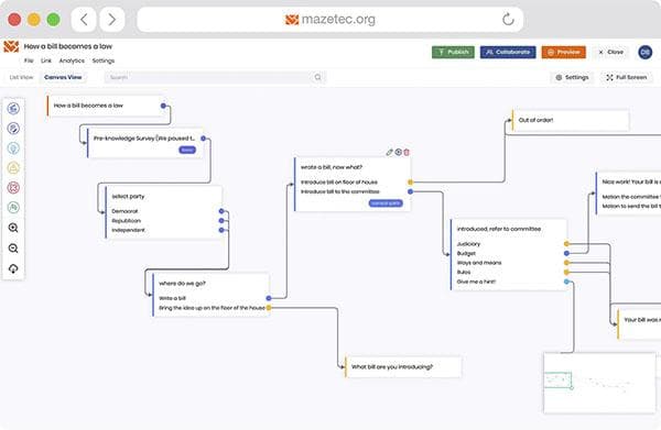 mazetec virtual scenario editor